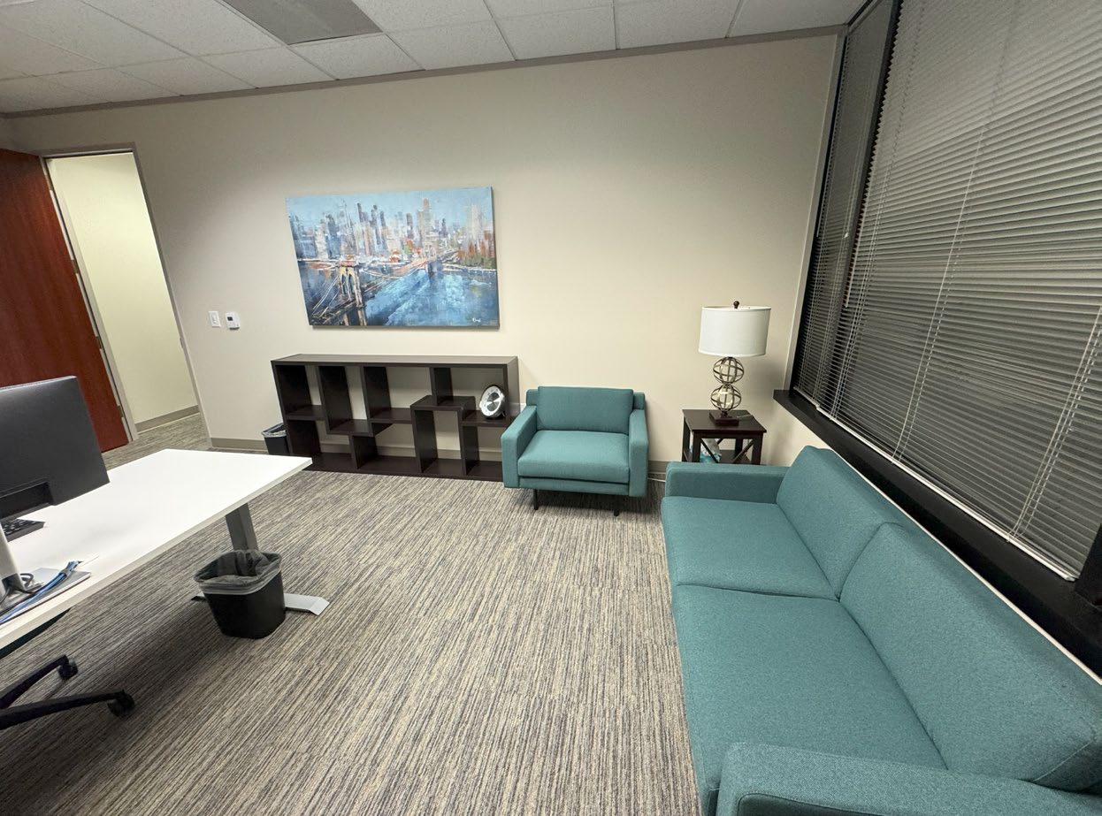 Inside an office of Mindpath Health Raleigh, NC