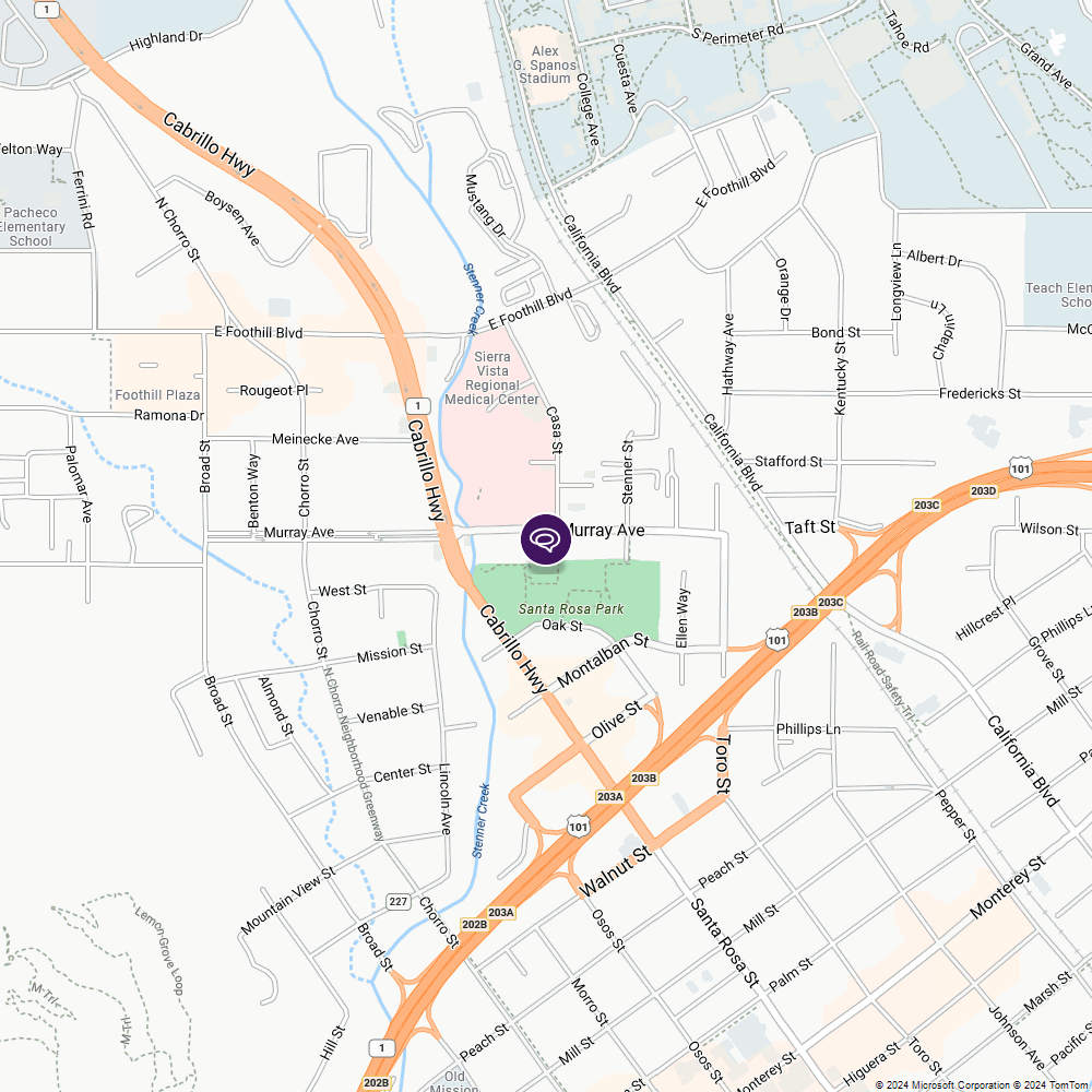 Map of San Luis Obispo